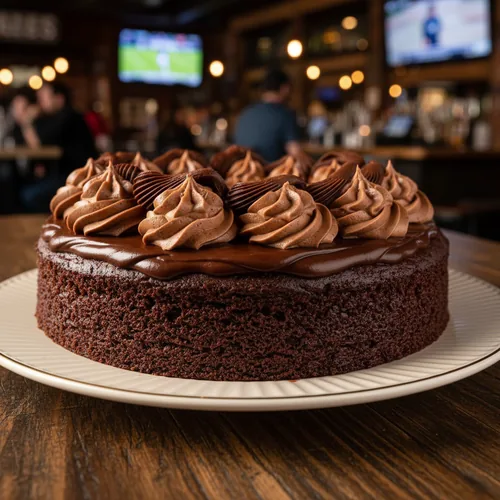 Blackout Torte at TOPS Pizza