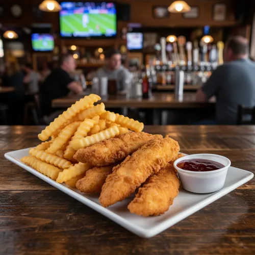 Chicken Fingers at TOPS Pizza