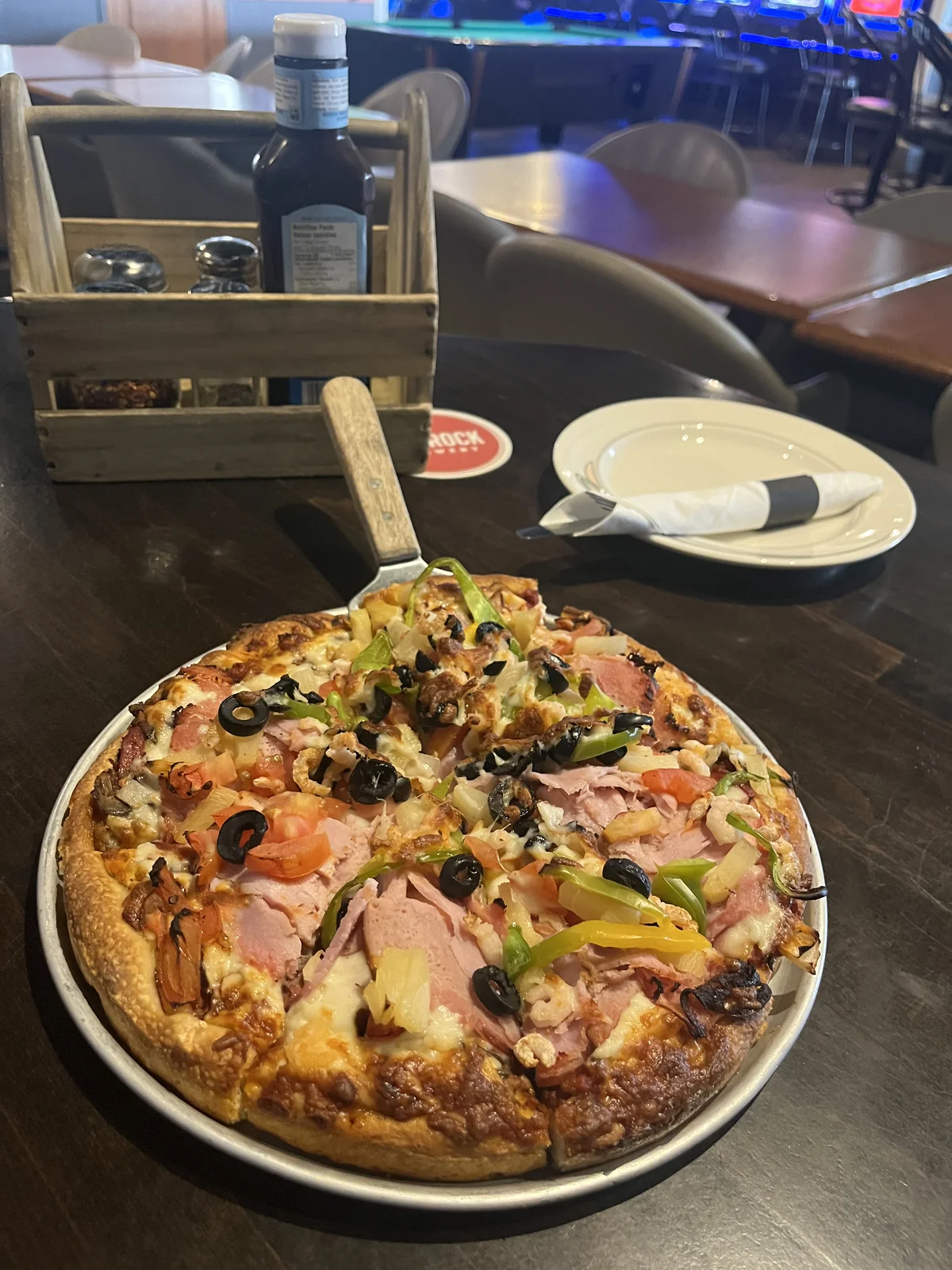 TOPS Pub Special at TOPS Pizza & Sports Bar, Calgary